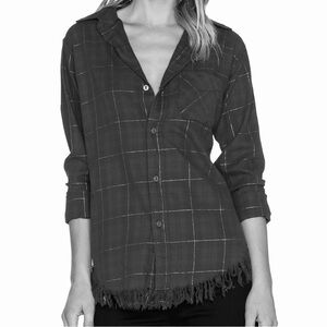The Prep School Button Up in Syrah Tinsel Plaid